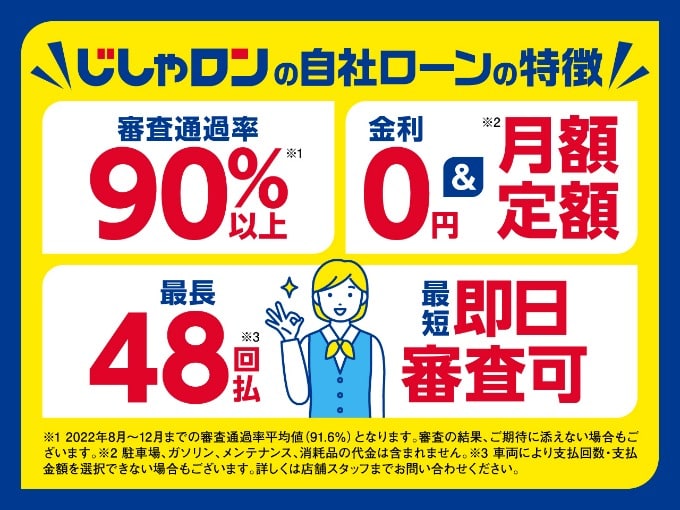 自動車ローン、マイカーローンが通らない！？安心してください！自社ローンがあなたの生活を豊かにします！買えないと思ったクルマが買える自社ローン！！01