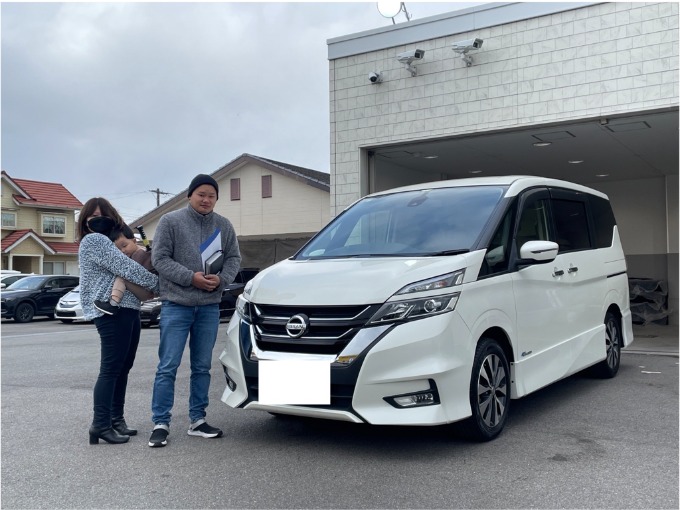 ニッサン セレナをご納車しました！01