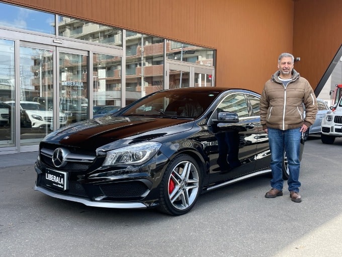 M・ベンツ CLA45 ご納車報告01