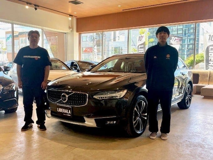 ボルボ V90 ご納車報告01