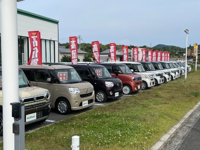 展示場の車の並び替えしました！01