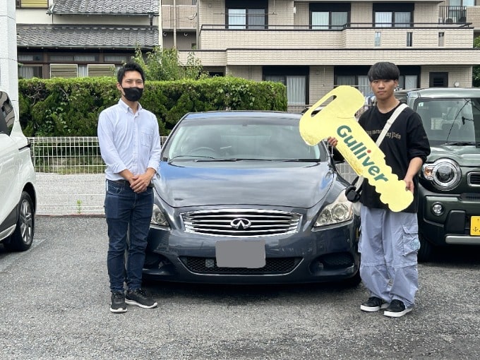 ★スカイラインをご納車させて頂きました★01