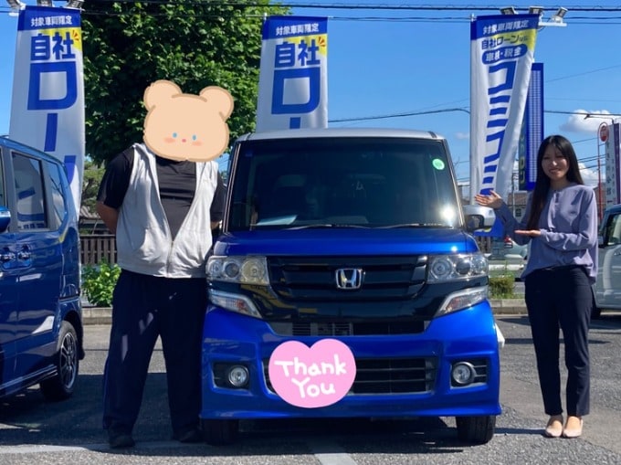 ◆ご納車◆NBOX ご納車させていただきました！！じしゃロン熊谷店☆01