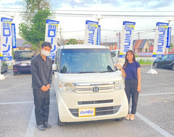 ◆ご納車◆NBOX ご納車させていただきました！！じしゃロン熊谷店❁01