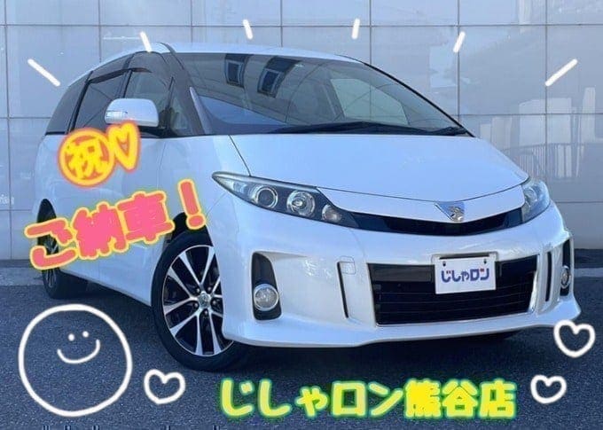 ◆ご納車◆エスティマ ご納車させていただきました！！じしゃロン熊谷店❁01