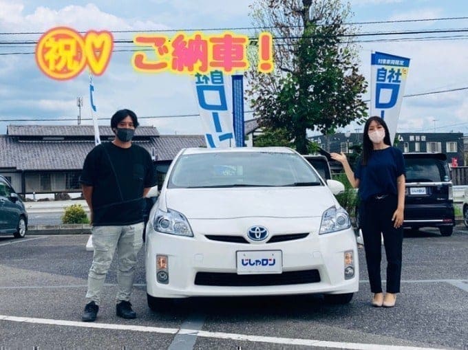 ◆ご納車◆プリウス ご納車させていただきました！！じしゃロン熊谷店❁01