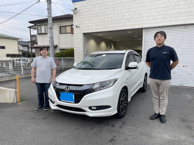 おめでとうございます！ホンダ　ヴェゼルHVご納車いたしました！01