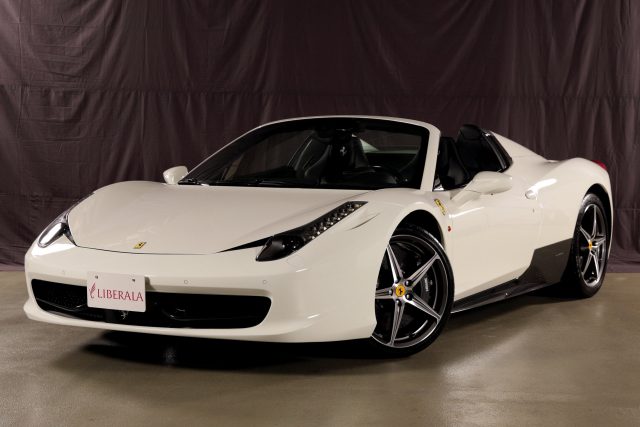 Ferrari 458 Spider (2011年式) 在庫詳細／2423 | LIBERALAでフェラーリ 458スパイダーを検索