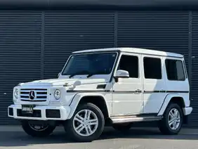 Gクラス（メルセデス・ベンツ）のホワイト系（白）の中古車を