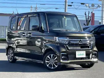 ホンダ Ｎ ＢＯＸ カスタム EX 衝突被害軽減 両側パワスラ 純正8型SDナビ