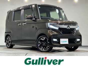 ホンダ Ｎ ＢＯＸ カスタム G L ターボ ホンダセンシング 純正8型ナビ 両側電動 衝突軽減 ETC LED