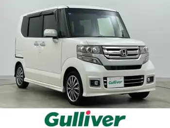 ホンダ Ｎ ＢＯＸ カスタム G ターボ Lパッケージ 純正ナビ 両側パワースライドドア クルコン