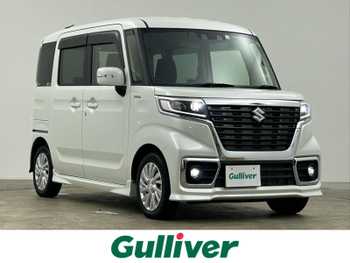 スズキ スペーシア カスタム HYBRID GS 禁煙車　ナビ　シートヒーター　ETC