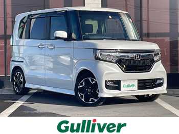ホンダ Ｎ ＢＯＸ カスタム G L ターボ ホンダセンシング 1オーナー ホンダセンシング 両側電動 LED