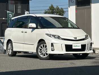 トヨタ エスティマ アエラス プレミアムエディション 社外ナビ/フルセグ/半革シート