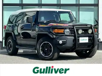 トヨタ ＦＪクルーザー ブラックカラーパッケージ 純正7型ナビ Bカメラ ETC ガナドール