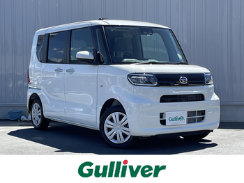 ダイハツ タント X 4WD 純正ナビ 前後コーナーS 片側パワスラ