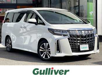 トヨタ アルファード S Cパッケージ 禁煙車 9型DA 後席モニター 三眼LED 2.0ETC
