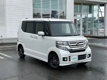 ホンダ Ｎ ＢＯＸ カスタム G Lパッケージ 4WD 社外ナビ Bカメラ 横滑り防止