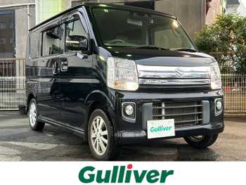 スズキ エブリィ ワゴン PZターボ スペシャル ワンオーナー7型SDナビ純正14AW両側Pスラ