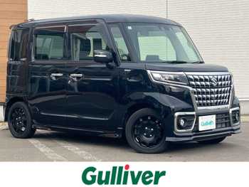 スズキ スペーシア カスタム HYBRID XS 衝突軽減 両側パワスラ 純正メモリナビ