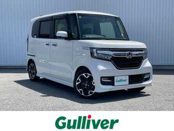 ホンダ Ｎ ＢＯＸ カスタム G L ターボ ホンダセンシング ナビ 追従クルコン ETC 両側電動 LED