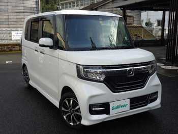 ホンダ Ｎ ＢＯＸ カスタム G L ホンダセンシング 社外ナビBカメラ　左右シートヒーター