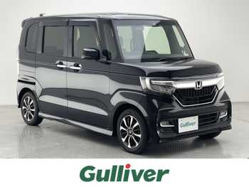 ホンダ Ｎ ＢＯＸ カスタム G L ホンダセンシング 社外ナビBカメラ追従クルコン片側パワスラ