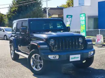 クライスラー・ジープ ジープ ラングラー アンリミテッド サハラ 純正ナビ Bカメラ 革シート ALPINEスピーカ