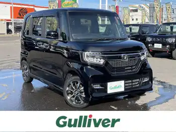 ホンダ Ｎ ＢＯＸ カスタム G L ホンダセンシング 夏冬タイヤ ナビ 後席モニター エンスタ