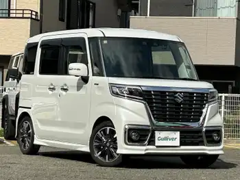 スズキ スペーシア カスタム HYBRID XS 1オーナー 全周囲カメラ ドラレコ 純正ナビ