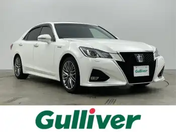 トヨタ クラウン ハイブリッド アスリートG サンルーフ 純正ナビ シートヒーター LED