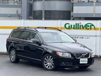 ボルボ Ｖ７０ T5 SE 禁煙1オナ黒革ナビBカメラETCセーフティP