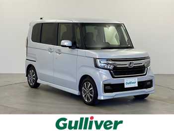 ホンダ Ｎ ＢＯＸ カスタム L 禁煙車 衝突軽減 両側パワースライド USB