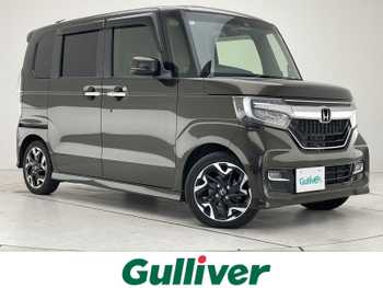 ホンダ Ｎ ＢＯＸ カスタム G L ターボ ホンダセンシング 純正8型ナビ 後席モニター 両側電動 LED