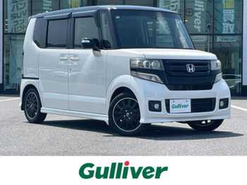 ホンダ Ｎ ＢＯＸ カスタム G Lパッケージ 1オナ 禁煙車 純正ナビ Bカメラ 両パワスラ