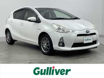 トヨタ アクア G ブラックソフトレザーセレ 純正ナビ バックカメラ フルセグ BT ETC