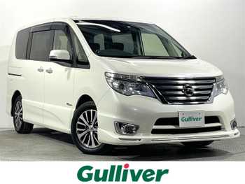 日産 セレナ HWS S HV Vエアロ+Sefty 純正8incナビTV バックカメラ 両側パワース