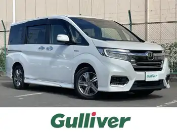 ホンダ ステップワゴン スパーダ ハイブリッド G EX ホンダセンシング 純正9型ナビ　TV　CD／DVD再生　