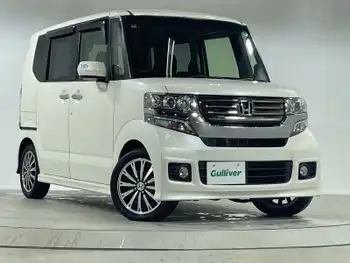 ホンダ Ｎ ＢＯＸ カスタム ターボ SSパッケージ 両側電動　純正ナビ　Bカメラ　前席シートH