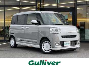 ダイハツ ムーヴ キャンバス ストライプス G ターボ 衝突軽減 純正ナビ 全方位カメラ ACC