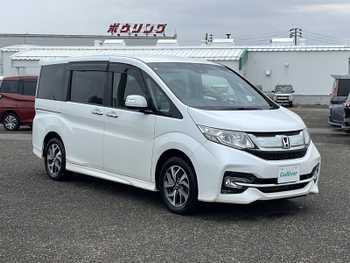 ホンダ ステップワゴン スパーダ ホンダセンシング 衝突軽減 9inSDナビ DTV BT ETC 純正AW