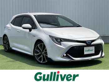 トヨタ カローラ スポーツ ハイブリッドG Z 禁煙 純正8型ナビ TOM’Sエアロ&マフラー
