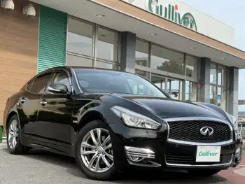 日産 フーガ ハイブリッド  アラウンドビュー BSM ハーフレザ-ドラレコ