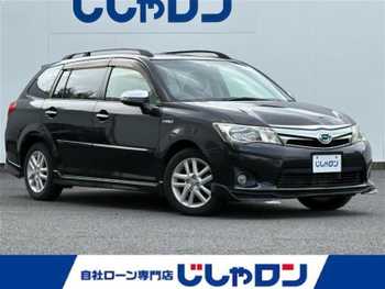 トヨタ カローラ フィールダー ハイブリッドG 純正HDDナビ バックカメラ フルエアロ