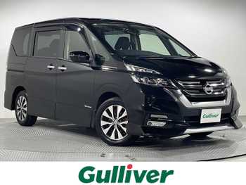 日産 セレナ ハイウェイスター プロパイロットED 禁煙 純正9型ナビ 後席画面 Bカメラ エアロ