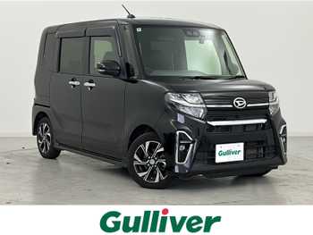 ダイハツ タント カスタム X セレクション 禁煙車 スマアシ 両側電動 社外ナビ Bカメ