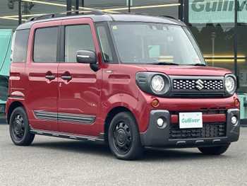 スズキ スペーシア ギア HYBRID XZターボ ワンオーナー　社外ナビ　Bカメラ　ETC