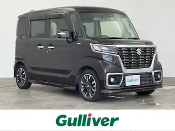 スズキ スペーシア カスタム HYBRID XS ターボ 純正ナビ TV Bカメラ 両側Pスラ LEDライト