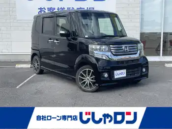 ホンダ Ｎ ＢＯＸ カスタム G Lパッケージ 純正ナビ ワンセグ 片側パワースライドドア